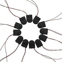 Vista 1 de DGZZI CR 2032 Soporte de batería 12PCS CR2032 Soporte para celda de moneda, 3V cr2032 botón titular de batería de celda de moneda con interruptor