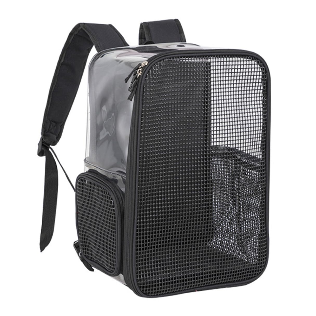 DOITOOL Mochila Transpirable para Gatos y Mascotas Diseño de Tela Oxford, Gran Capacidad y Fácil de Llevar para Viajar o Pasear al Aire Libre