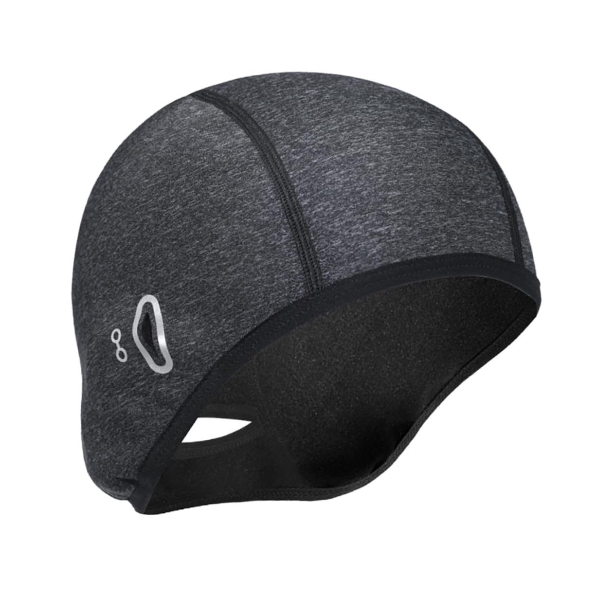 VANZACK Cycling Cap Ear Protection Windproof Warm Skull Cap Helmet Liner for Winter Grey