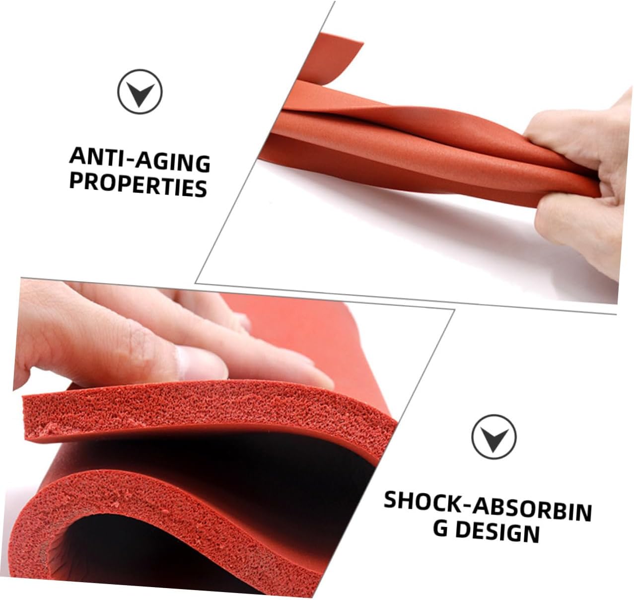 3pcs Heat Press Pad Heat Mat for Press Machine Insulation Pad Aging Properties