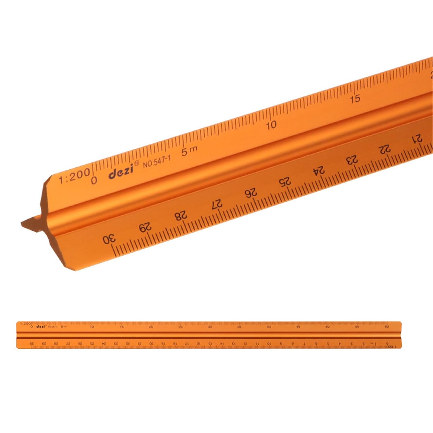 Professional Triangular Scale Ruler Aluminum Drafting Ruler Metal Scale Rulers Architectural Scale Rulers