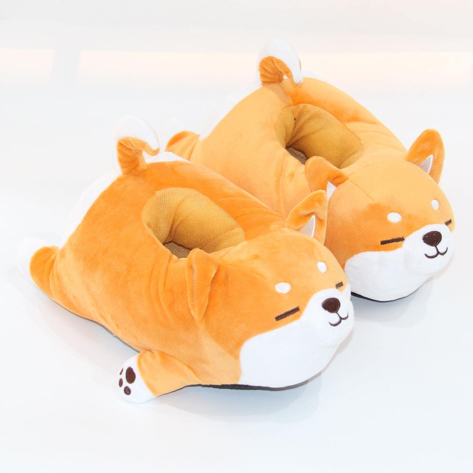 Divertenti pantofole morbide in peluche, pantofole per animali da letto, pantofole forma di, scarpe per
