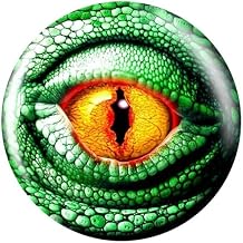 Brunswick Lizard Glow Viz-A-Ball Bowling Ball 8lbs