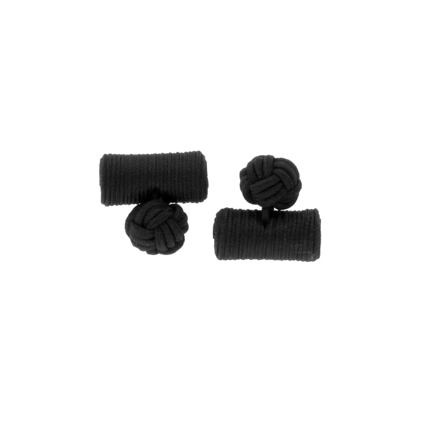 Cotton Park Cuff Links – Buche Passementerie Black – Mens