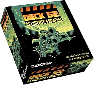 Comprar Deck 52: Accidente Espacial | Juego de Mesa | A Partir de 12 Años | Juego en Solitario | 15-30 Minutos por Partida | Español