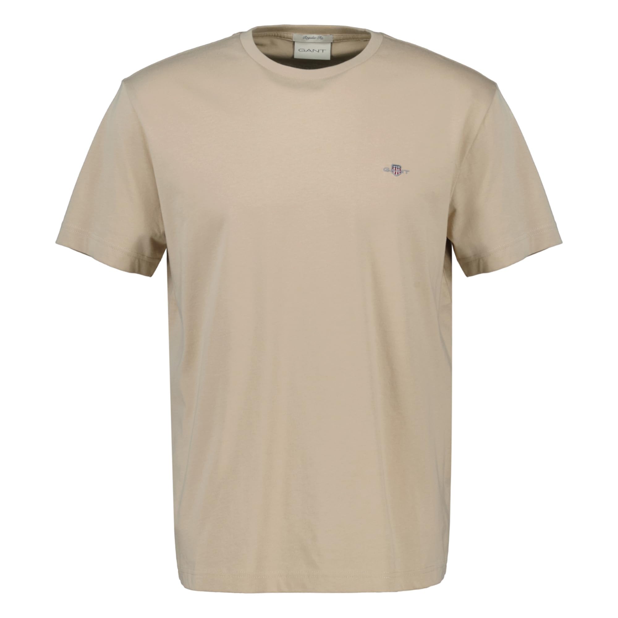 GANT REG Shield SS T-Shirt, Dry Sand, XXL