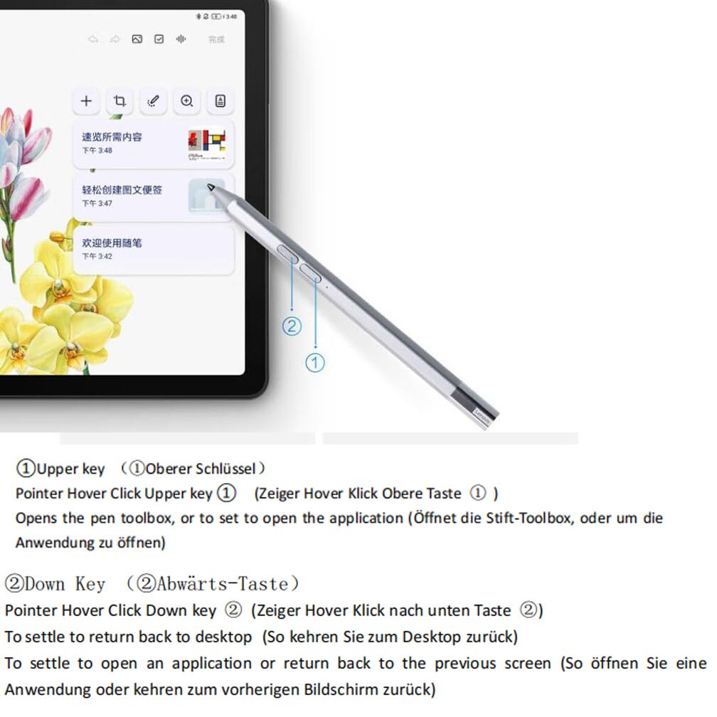 Precision Pen 2 rysik kompatybilny z rysikiem Lenovo Tab P11 Gen 2