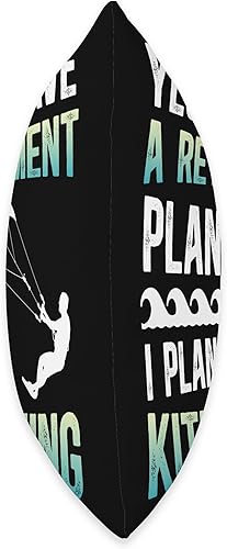 Miniatura 2 de I Plan On Kitesurfing Kiteboard Kitesurf Kiteboarder Throw Pillow