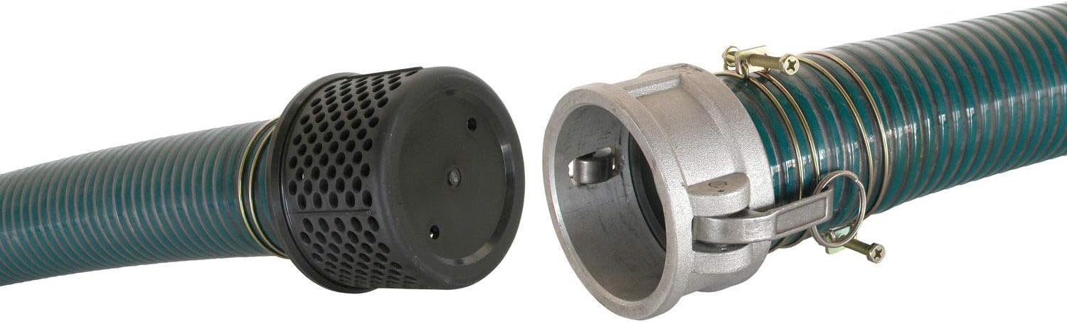 BE Pressure 85.400.090, 3 Suction Hose Kit, 25'L, Aluminum Camlock