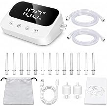 Electric Enema Kit, 100-Level Flow Control, LCD, 13 Nozzles