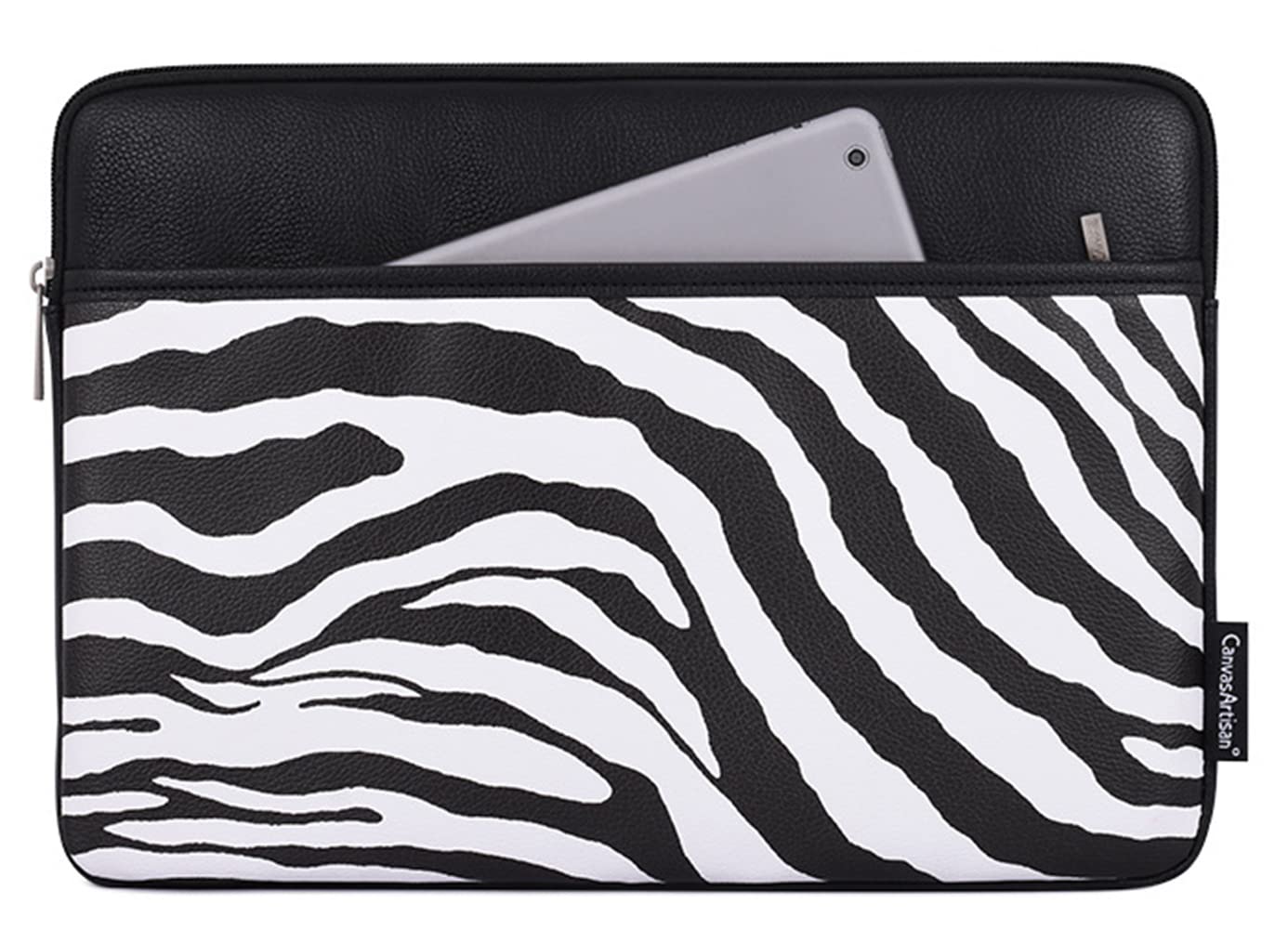 Funda para laptop contra arañazos de 11 pulgadas con bolsillos para organizar cables 6