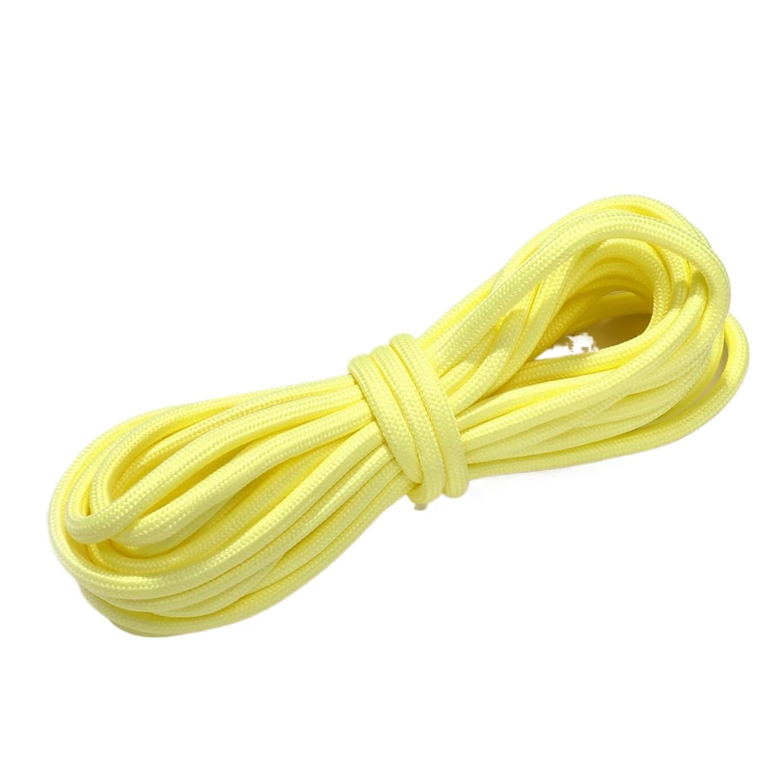 Cotton Macrame Cord 5Meters 4mm Solid Color Core Spun Cotton Braided Rope for DIY Tapestry Phone Bag Pendant Pet Leash Handcraft Dec Accessories(Color 17)