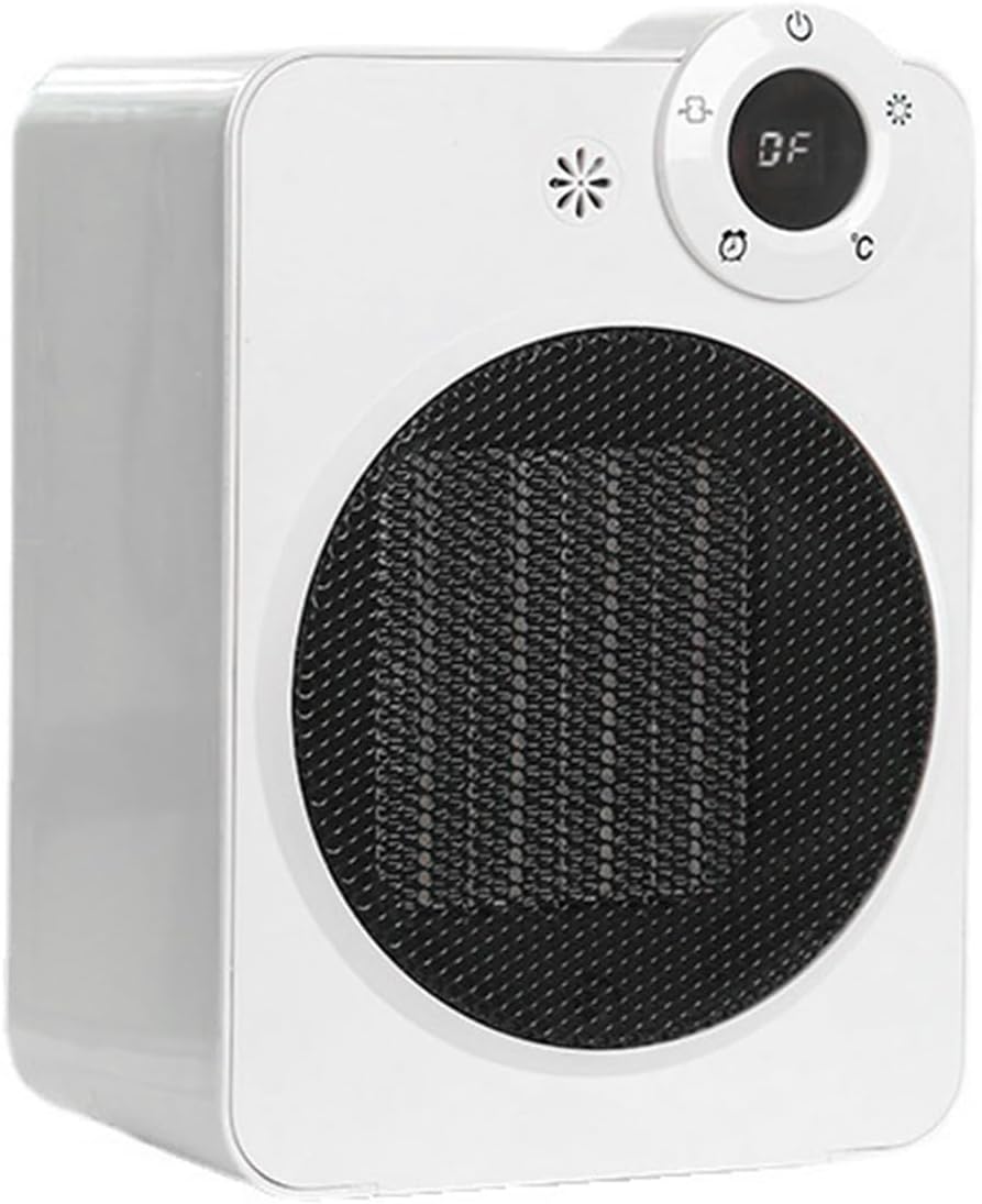 Eacam 2000W Touch Screen Space Heater Electric Warm Air Machine Cold and Warm Use Low Noise Mini Home Warmer Electric Heater 3s Rapid Heating Instant Warmer for Winter with Remote Control