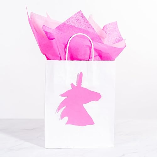 Miniatura 5 de TOWRAP Bolsas de regalo blancas de varios tamaños, 90 bolsas de papel con asas a granel, bolsas de compras, bolsas de fiesta, bolsas de venta al por