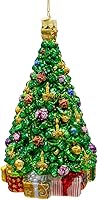 Vista 4 de Kurt Adler Bellissimo - Adorno de cristal para árbol de Navidad (7.5 pulgadas)