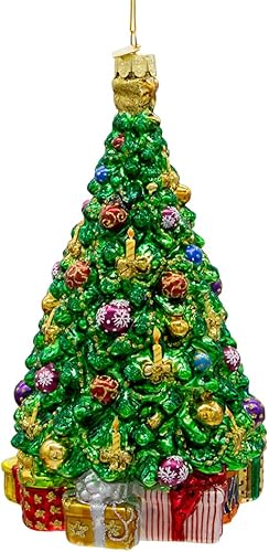 Miniatura 4 de Kurt Adler Bellissimo - Adorno de cristal para árbol de Navidad (7.5 pulgadas)