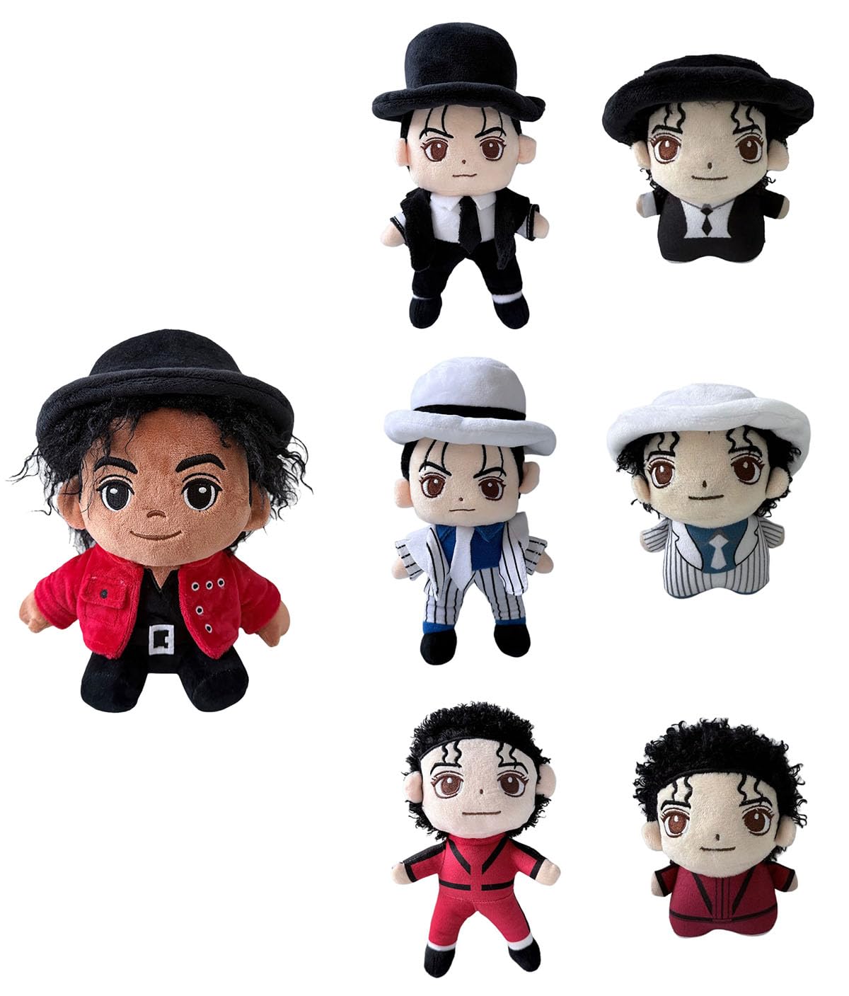 Amazon.co.jp: ぬいぐるみ 人形 対応マイケル・ジャクソン 2026映画 MJ