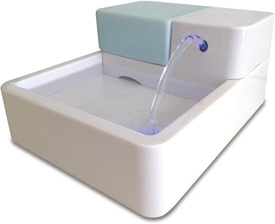 NEOUZA Trinkbrunnen Für Hunde & Katzen - Schwanenmotiv Mit 240ml Filter