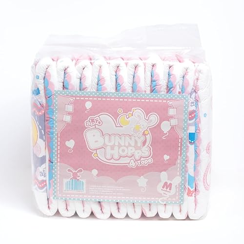 ABU BunnyHopps 4-Tape Adult Diapers - Pack of 10 (Extrra-Large)
