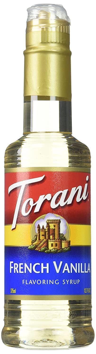Torani French Vanilla Syrup 12.7 Fl Oz (Pack of 4)