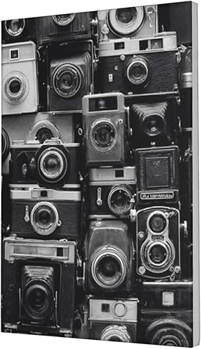 Canvas Wall Art Poster Personalized Pictures Print Retro Cool Camera Wall Pictures Modern Art Canvas Painting Framed Artwork Aesthetic Poster for