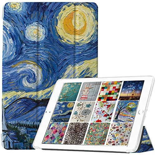 Image of DuraSafe Cases for Old Model iPad 3rd Gen 9.7 inch 2012 TPU Cover A1416 A1430 A1403 MC705HN /A MD328HN /A MD333HN /A MD336HN /A MC706HN /A MD329HN /A MD334HN /A MD337HN /A MD419HN /A MD416HN /A Art Starry Night