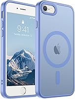 Vista 202 de SUPFINE - Funda magnética para iPhone 13 Pro Max (compatible con MagSafe), (protección contra caídas de grado militar de 10 pies), delgada, Negro