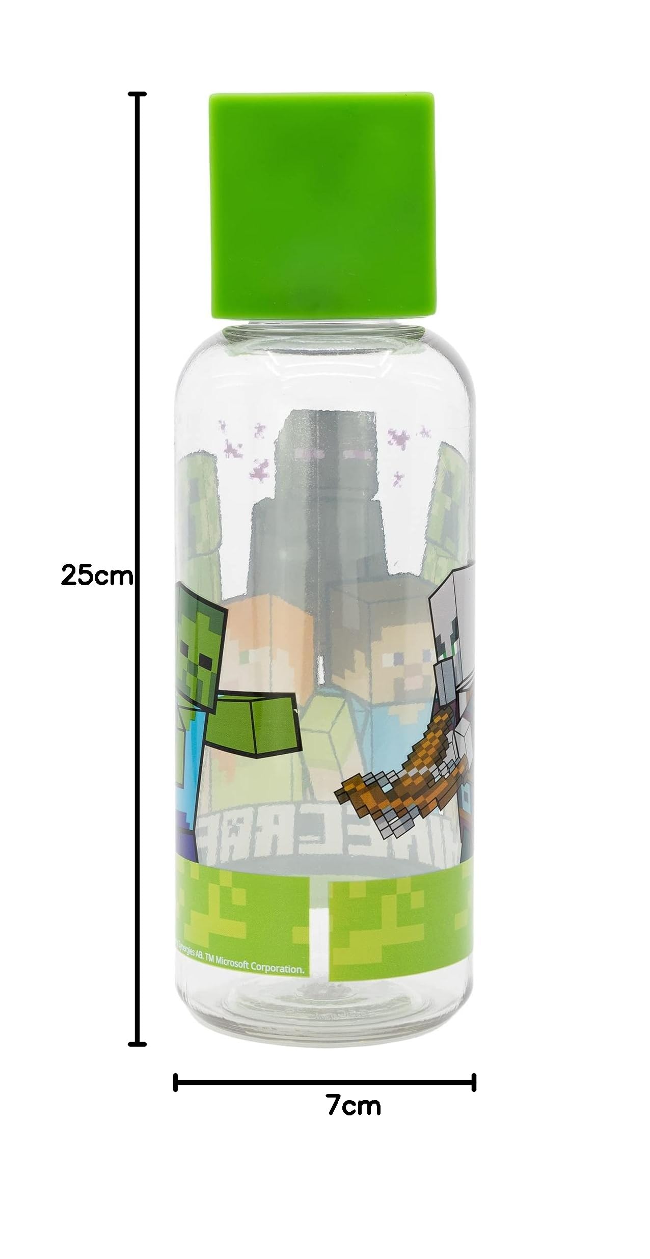 Stor BUTELKA FIGURITOWA 3D 560 ML MINECRAFT