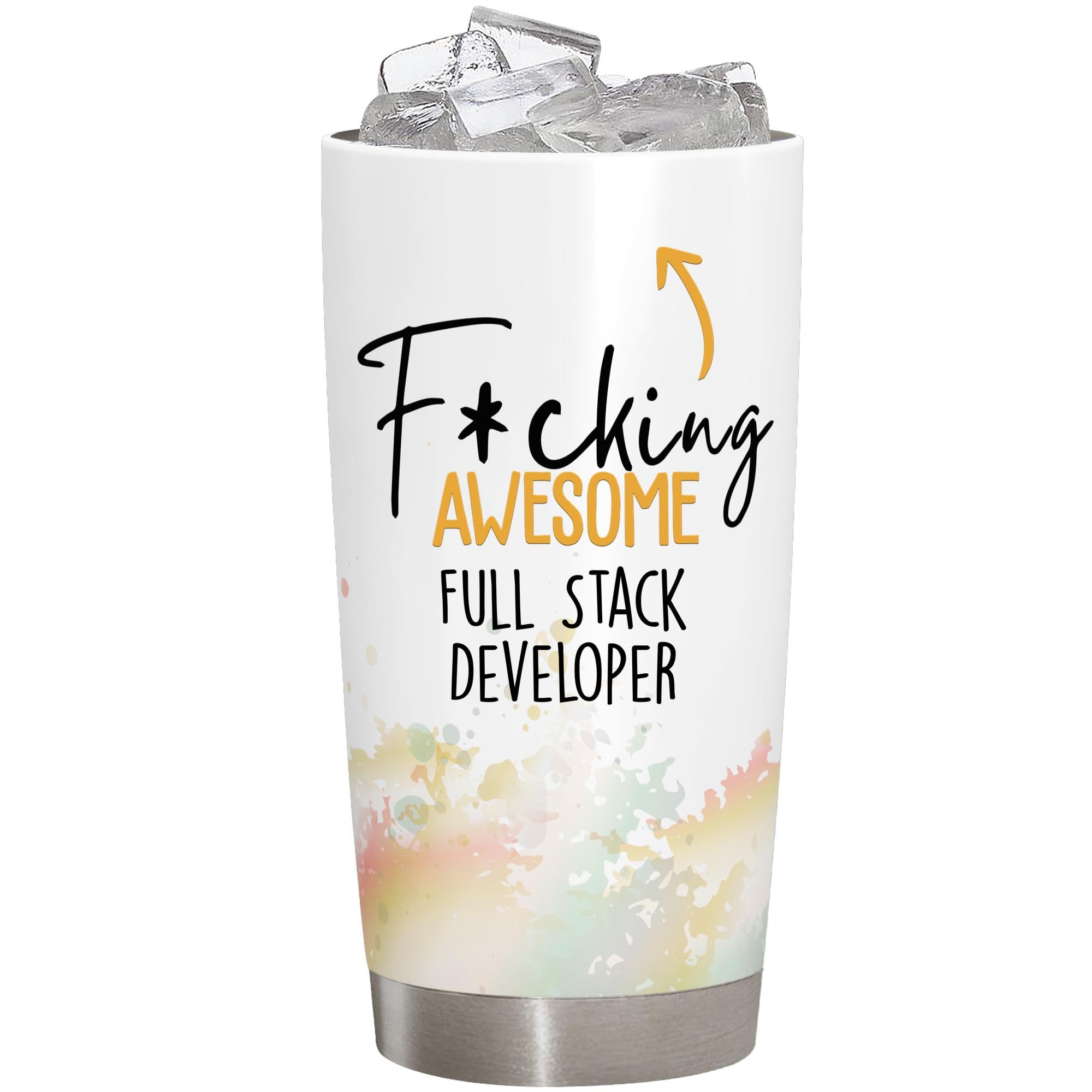Fking Awesome Full Stack Developer Tumbler gift for Full Stack Developer, Full Stack Developer Appreciation gift, Christmas Gift for Full Stack Developer
