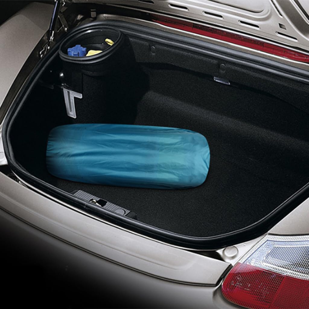 Colchón de Aire de Coche para BMW I3 2011-2023,Autoinflables Doble Acampada Cama Inflable Plegable Móvil Viaje Camping Colchonetas Colchón Hinchable,A- Black
