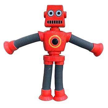 Ellik V1.01 ロボット型おもちゃ Amazon.co.jp: ロボット吸引おもちゃ, ロボットの形が変わる 腕