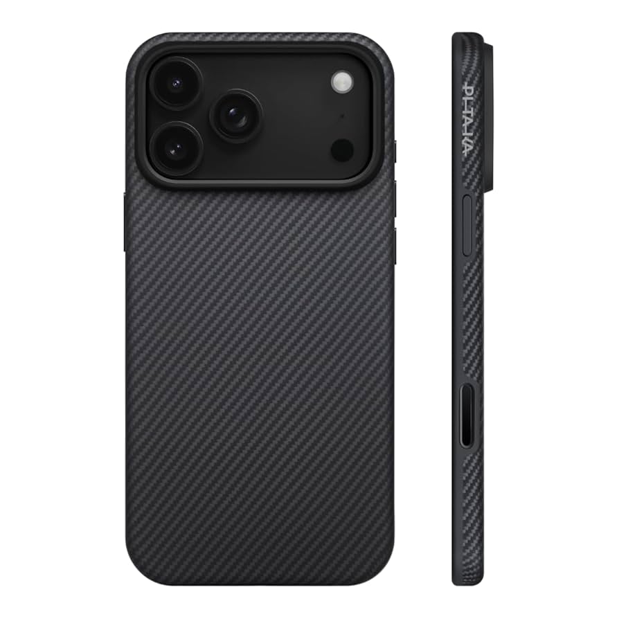 iPhone17ProMAX用ケース 黒 Amazon.co.jp: 【プレミアム全面保護】 PITAKA iPhone 17 Pro