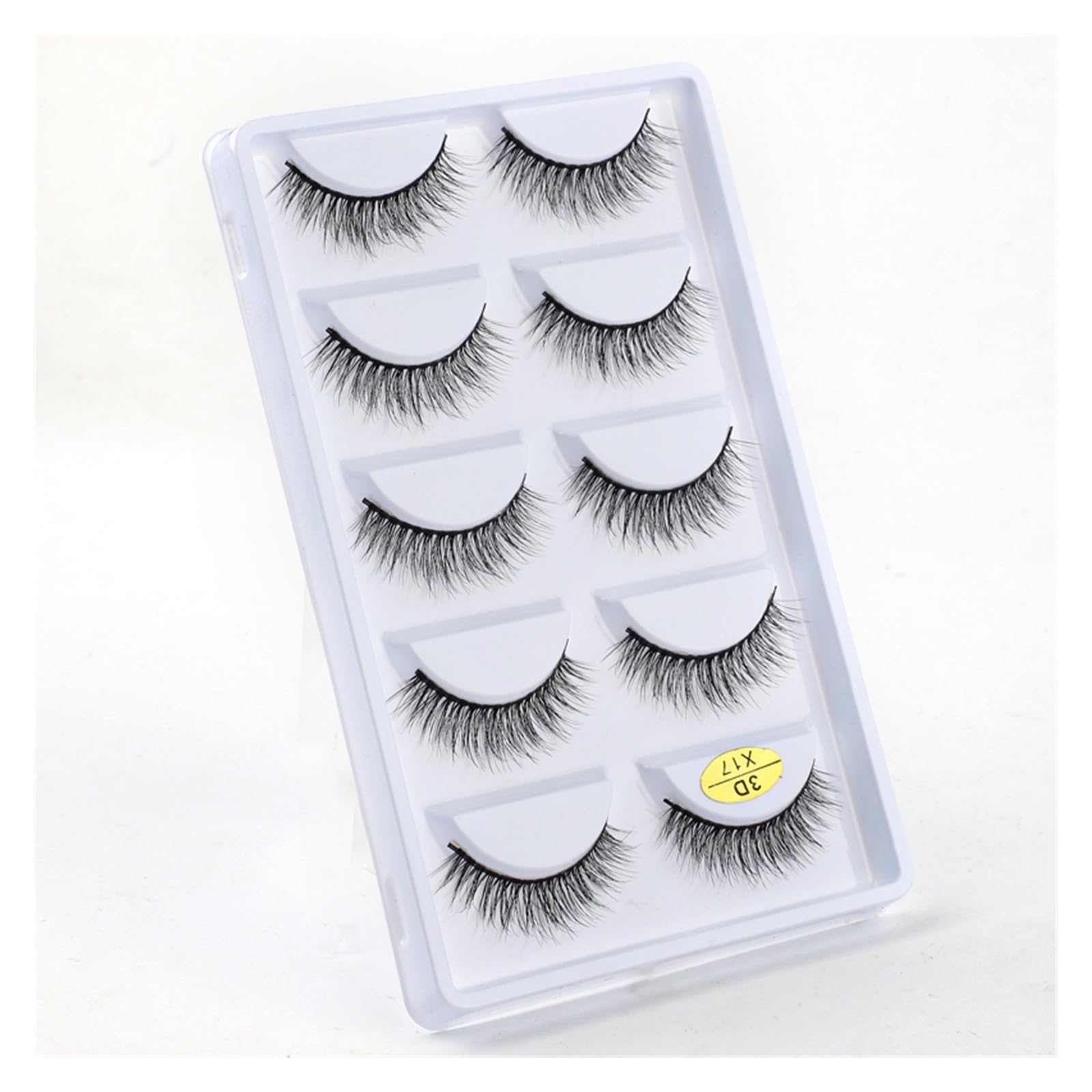 UAMOU 10 50 100 Boxes Mink Eyelashes Fluffy 3D Mink Lashes Makeup Natural Long Volume False Eyelashes Bulk