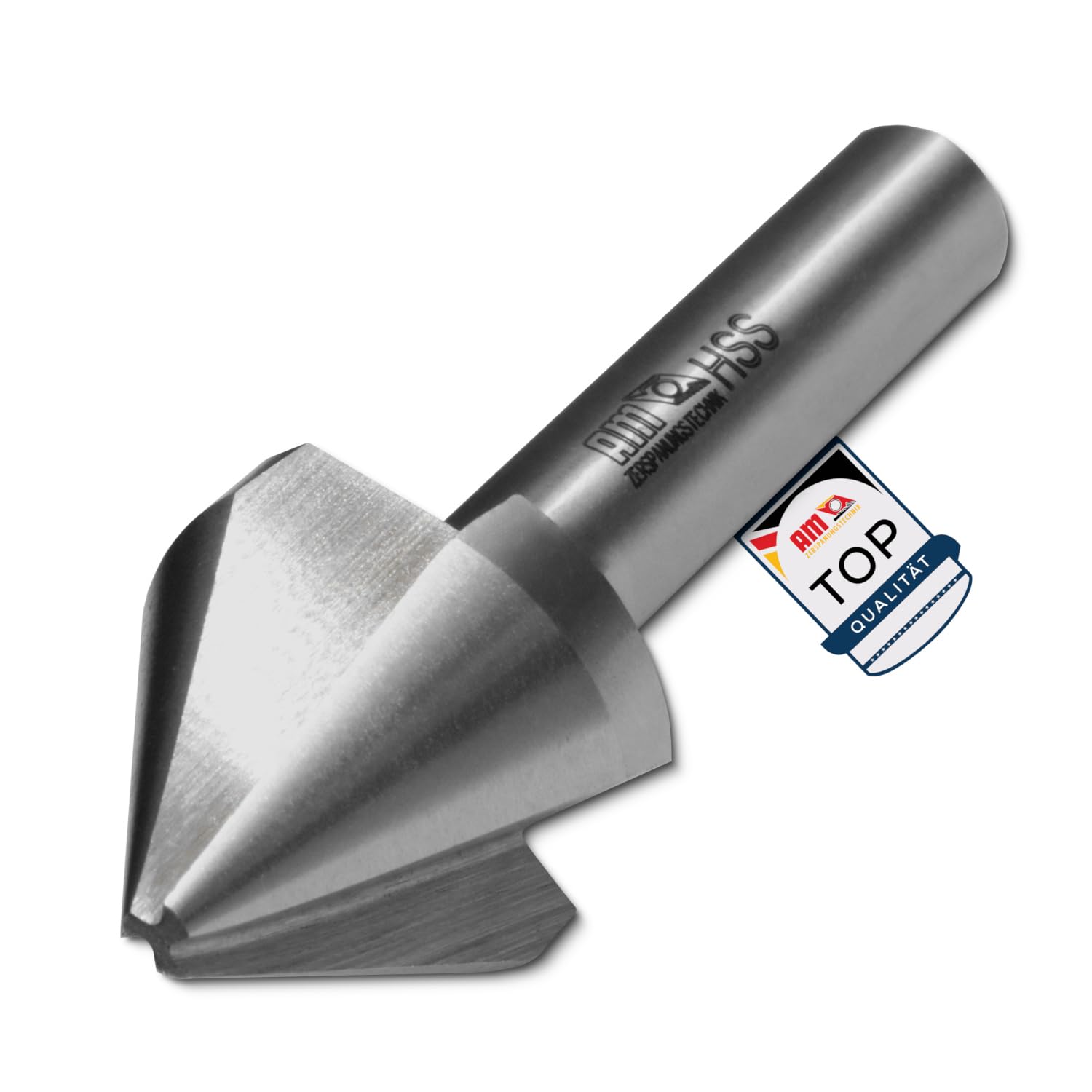 Svasatore in metallo 6,3 x 60°, svasatore conico HSS, 60°, 6,3 mm