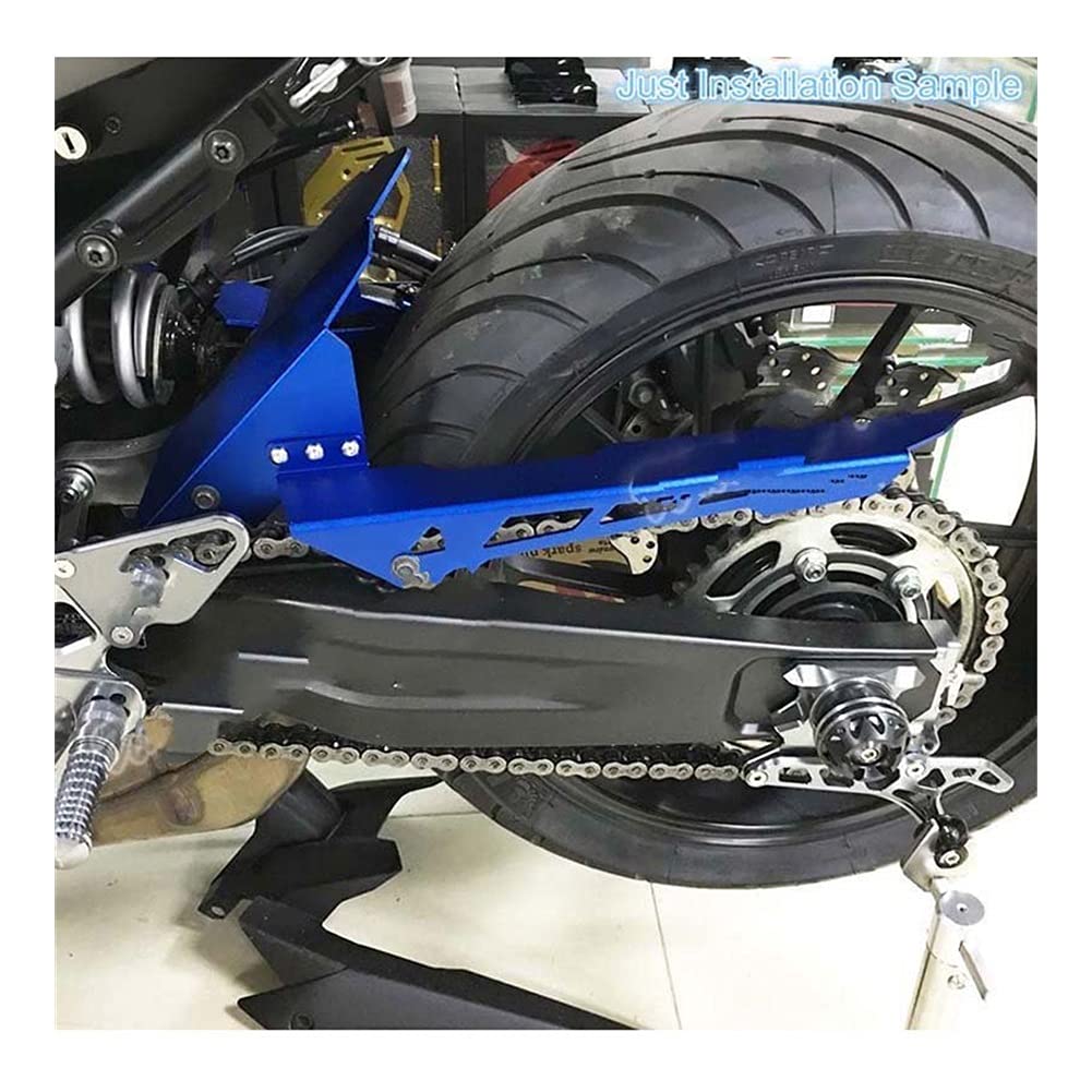 Paraspruzzi per moto, Parafango Parafango Moto Posteriore F& ender Piastra Parafango Pneumatico Ruota Hugger Paraspruzzi Fango Compatible with Y- amaha Compatible with MT- 07 MT07 Compatible with FZ-