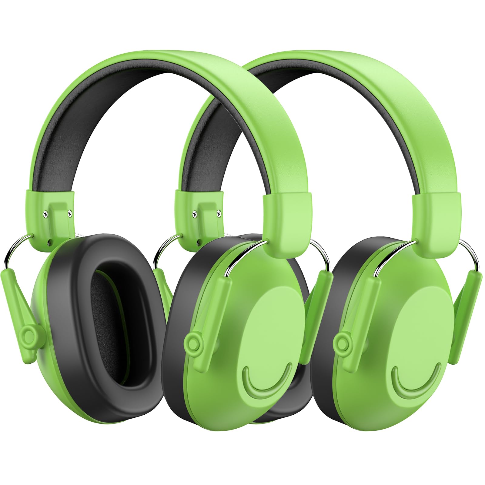 Link Dream Ear Defenders Children, Kids Ear Defenders SNR 30dB, Noise Cancelling Ear Defender for Child Kids Age 3-16 Years Old, Hearing Ear Protection for Autism, Shooting, Alpine, Green, 2 Pack