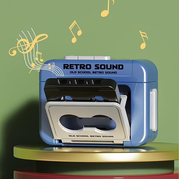 Retro Cassette Audio Keychain Stranger Hanging Thing, 1pc Porte Clé En Form De Lecteur Enregistreur De Cassette, Rétro Porte-clés Portable Pendentif Mini Magnétophone Porte Clé Pour Sacs À Dos Main - 4