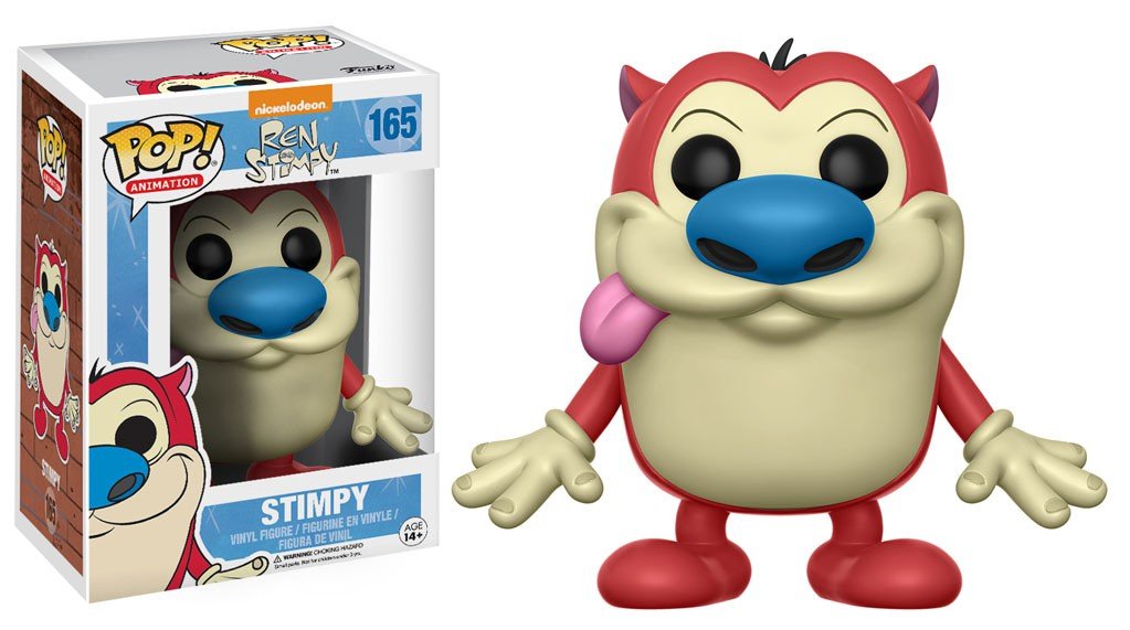 Amazon | Funko - Figurine Ren And Stimpy - Stimpy Pop 10cm
