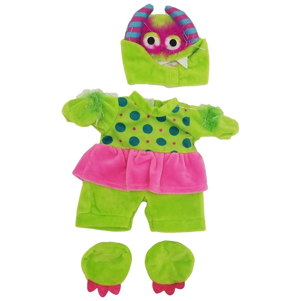 Stuffed Animals Plush Toy Outfit – Girlie Monster Costume 8”