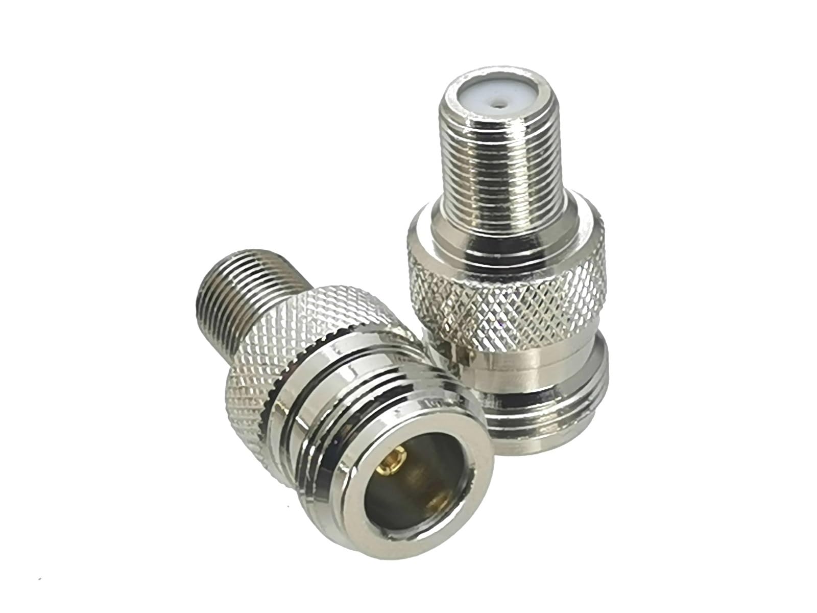 1 connettore adattatore coassiale da F TV a N/UHF SO239 PL259 BNC PAL DVB-T maschio e jack femmina (N F a F M)