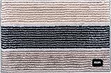 joop badteppich cornflower anthrazit Waschen: Waschen bis 30°C Joop! Badematte Lines Natur Größe 50x60 cm