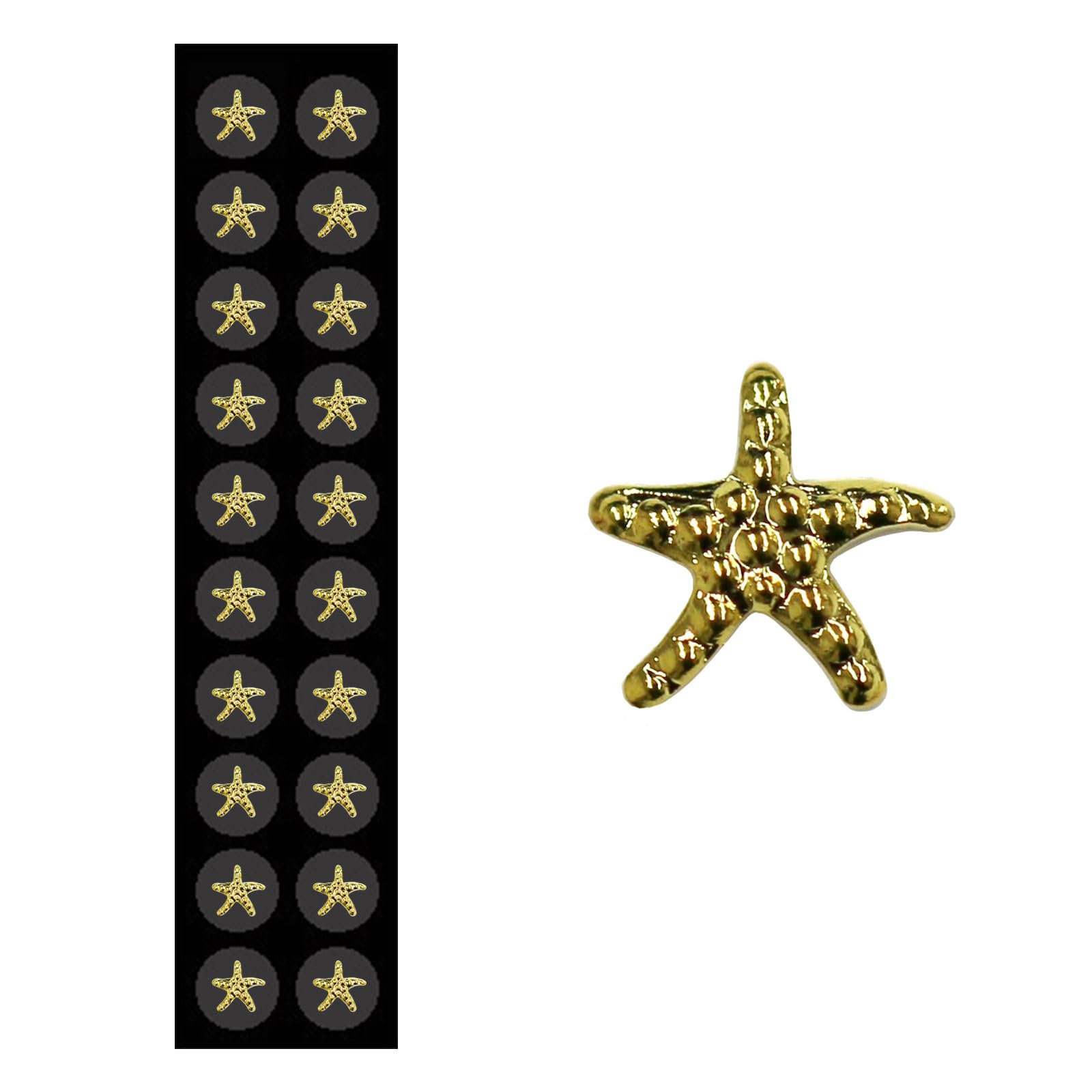 耳つぼジュエリー 耳つぼ ステンレス オレンジ スター 星 キラキラ Y2K