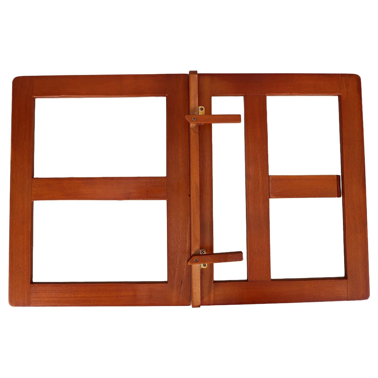 Atril Estudio Porta libros de madera ajustable
