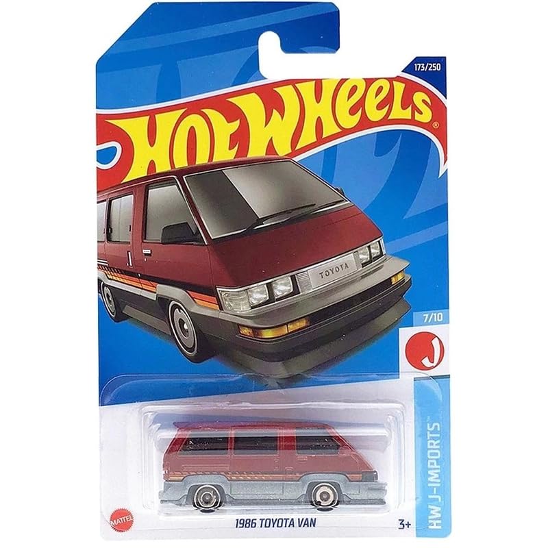 Image of Hot Wheels 1986 Toyota Van HW J Imports Ages 3 and Up 173 /250 (Red)