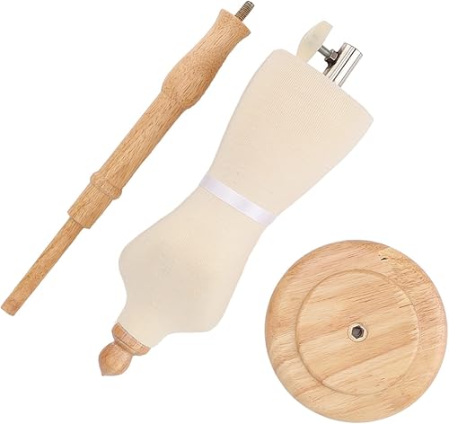 Miniatura 5 de Forma de vestido de torso de maniquí femenino con soporte de trípode, para exhibición de ropa