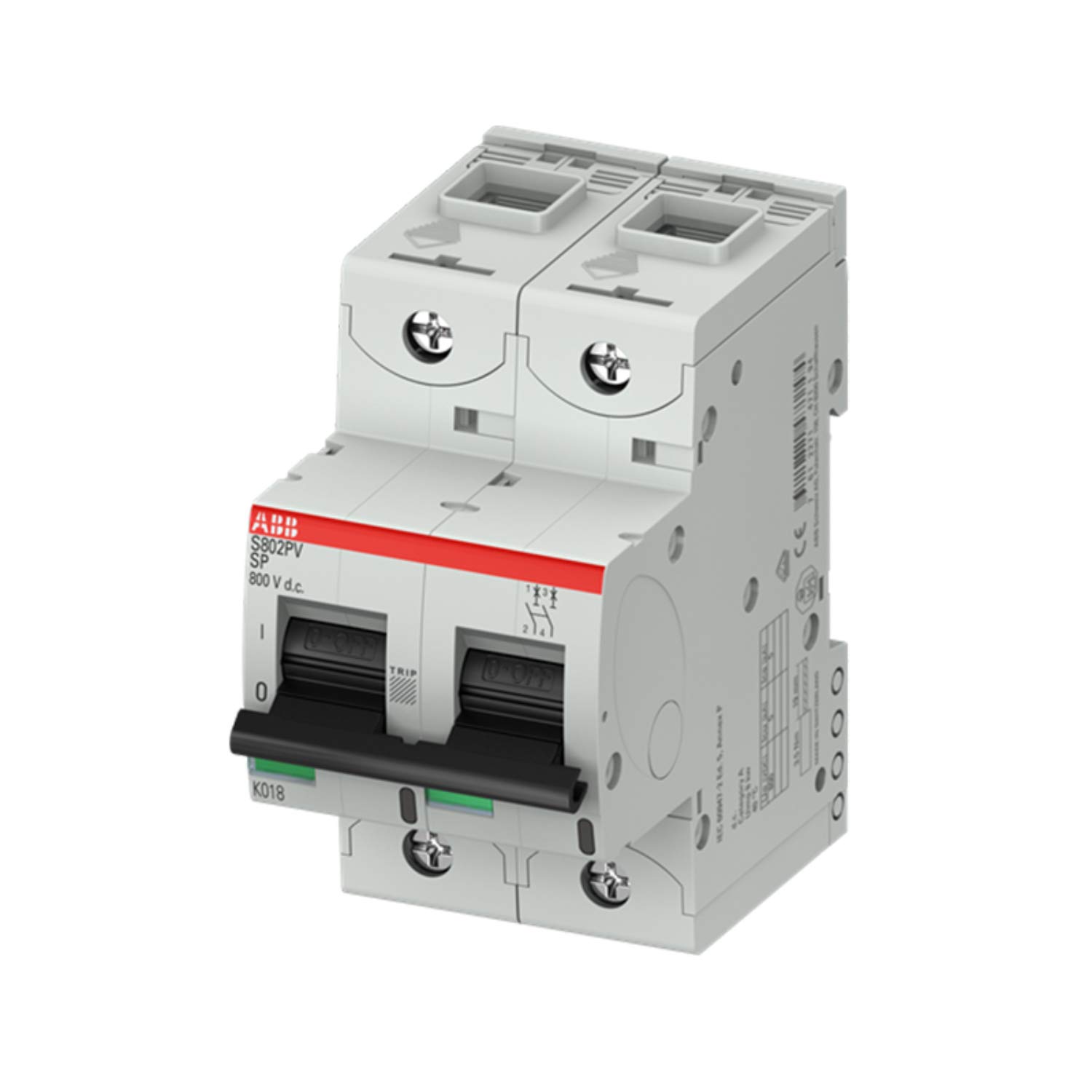 ABB composant de commande 2CCF019599R0001 S802PV-SP16 bipolaire protection DC
