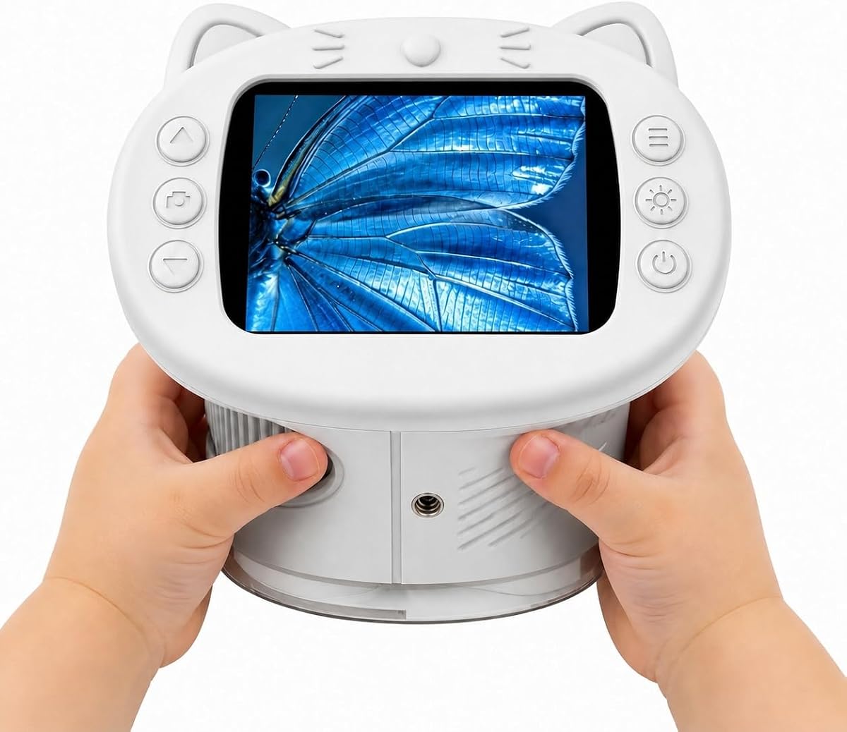 Microscopio para niños 1000x Digital Handheld 2.4 en pantalla IPS STEM Toy