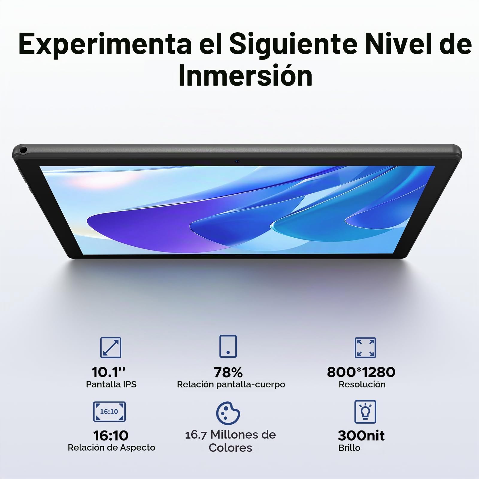Amazon.com: Tablet DOOGEE U10 Android 15 con pantalla de 10
