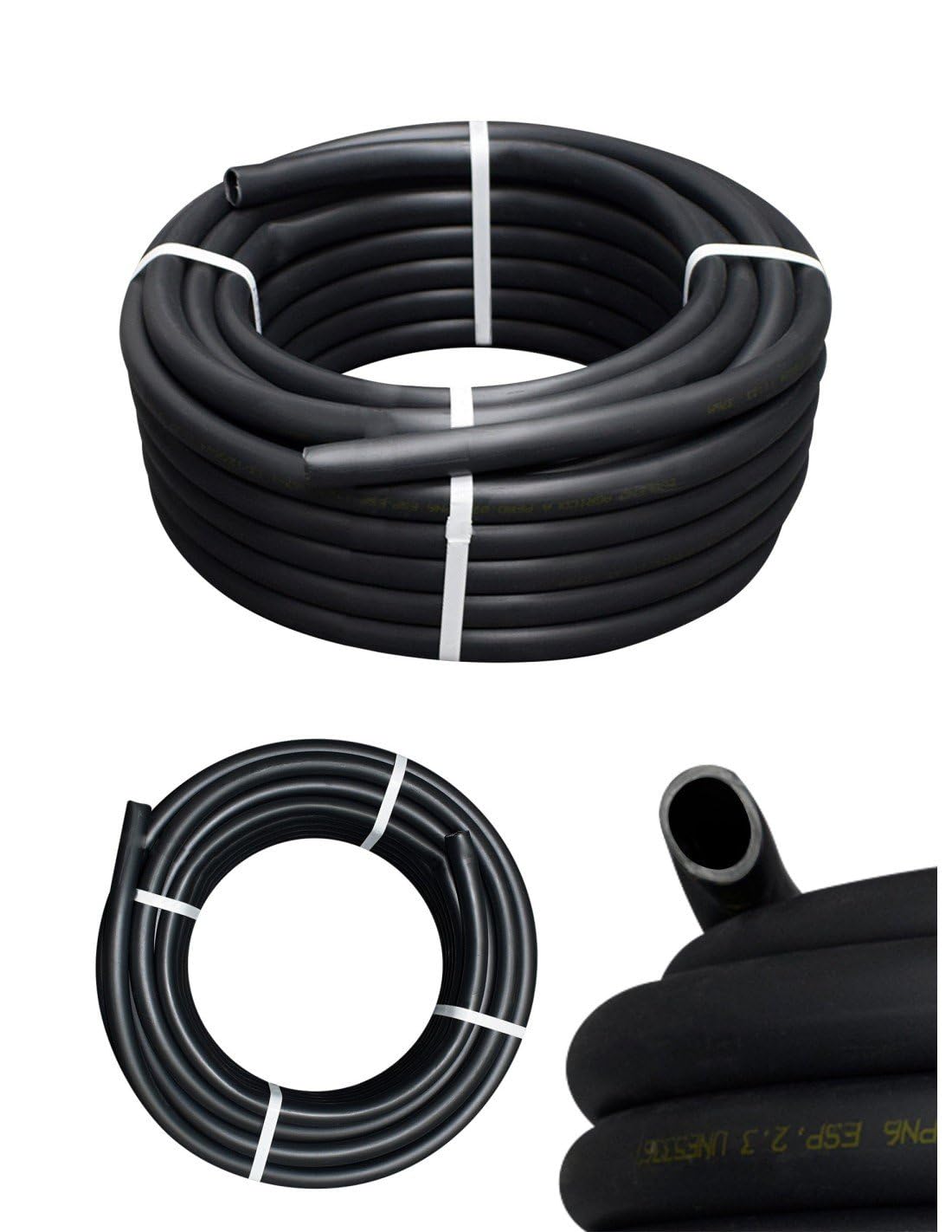 JARDIN202 - Tubo Polietileno PN04 y PN06 | Riego Agrícola - Diámetros 20,25,32 y 40mm | Rollos de 25m, 50m y 100m | Flexible y Resistente UV | 100 m (⌀20mm 4 atm.)