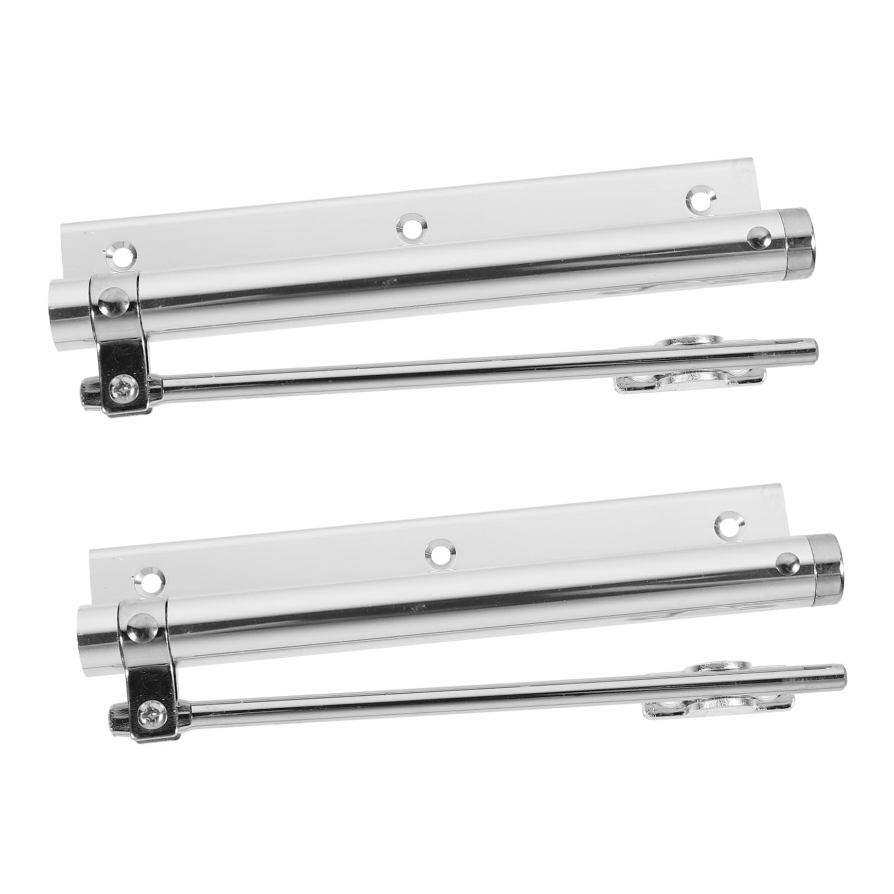 Cierrapuertas automático de acero inoxidable y aluminio con bisagra de alta resistencia